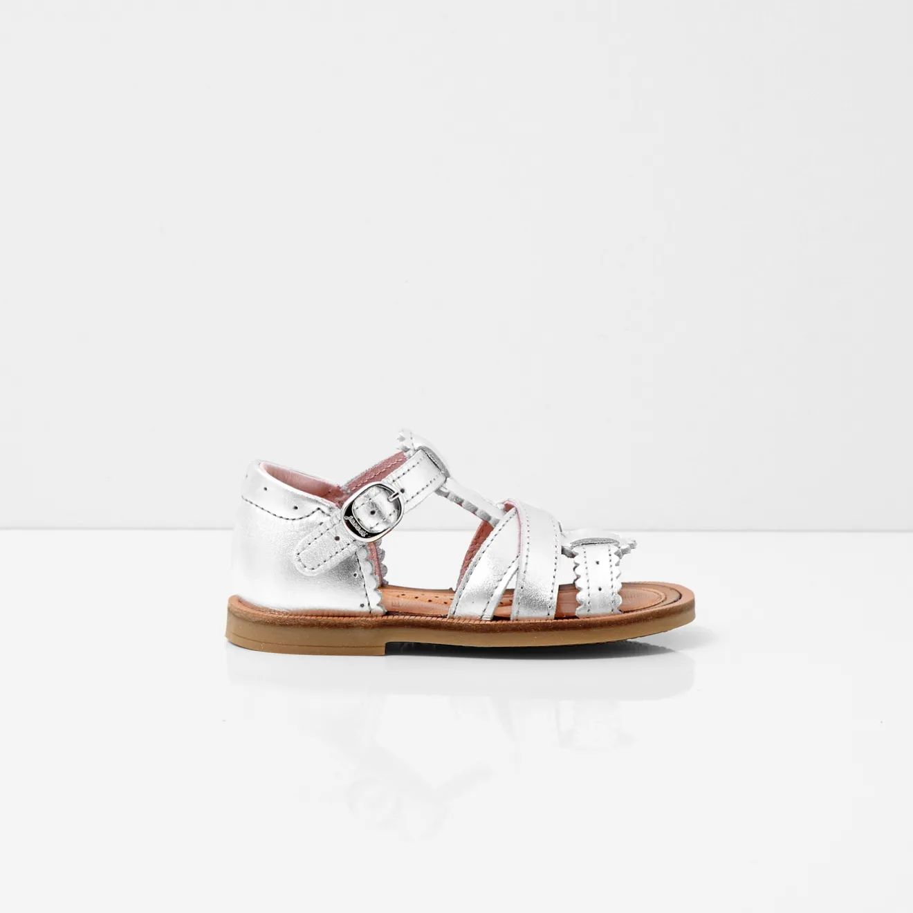 Sandales Et Nu-Pieds-Jacadi Nu-pieds bébé fille - ARGENT