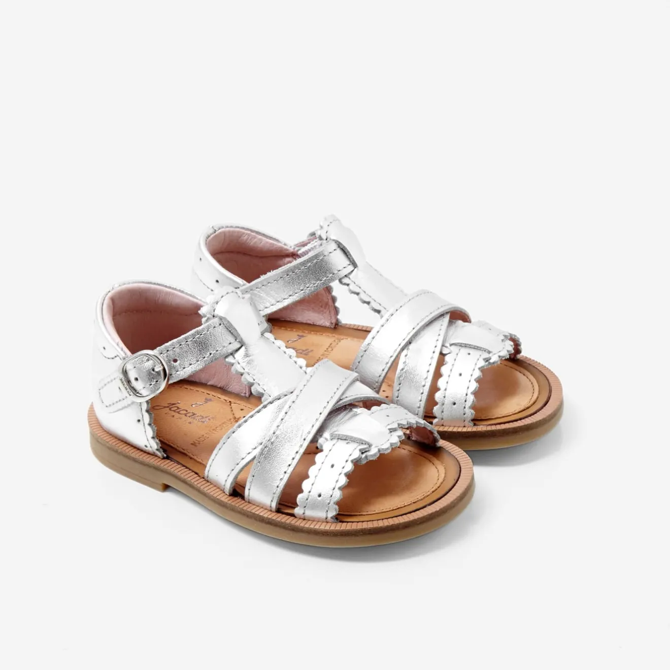 Sandales Et Nu-Pieds-Jacadi Nu-pieds bébé fille - ARGENT