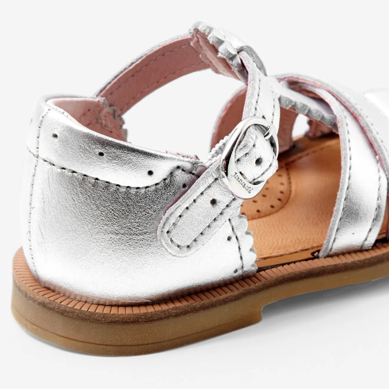Sandales Et Nu-Pieds-Jacadi Nu-pieds bébé fille - ARGENT