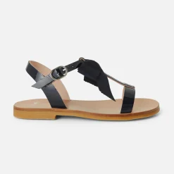Sandales Et Nu-Pieds|Chaussures-Jacadi Nu-pieds enfant fille - marine MARINE JACADI