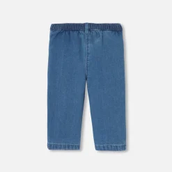 Pantalon Et Short-Jacadi Pantalon bébé fille en jean léger - DENIM CLAIR