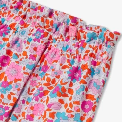 Pantalon Et Short-Jacadi Pantalon bébé fille en tissu Liberty - lore ORANGE/MULTICO