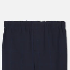 Pantalon Et Short-Jacadi Pantalon bébé garçon à carreaux - MARINE/BLEU