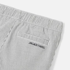 Pantalon Et Short-Jacadi Pantalon bébé garçon à rayures - BLANC/GRIS