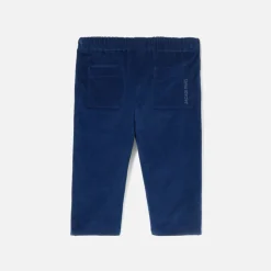 Pantalon Et Short-Jacadi Pantalon bébé garçon en velours - BLEU MARNE
