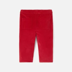 Pantalon Et Short-Jacadi Pantalon bébé garçon en velours - ROUGE RUBIS