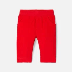 Pantalon, Bloomer Et Short-Jacadi Pantalon bébé garçon en velours - rouge ROUGE JACADI