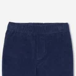 Pantalon Et Short-Jacadi Pantalon bébé garçon en velours - BLEU MARNE