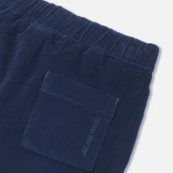 Pantalon Et Short-Jacadi Pantalon bébé garçon en velours - BLEU MARNE
