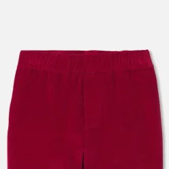 Pantalon Et Short-Jacadi Pantalon bébé garçon en velours - POURPRE