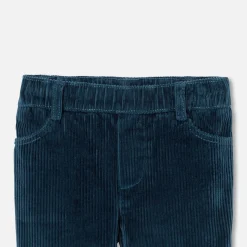 Pantalon Et Short-Jacadi Pantalon bébé garçon en velours côtelé - ENCRE