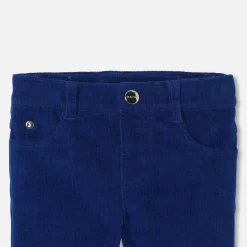 Pantalon Et Short-Jacadi Pantalon bébé garçon en velours côtelé - BLEU FONCE