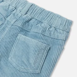 Pantalon Et Short-Jacadi Pantalon bébé garçon en velours côtelé - BLEU DEAU