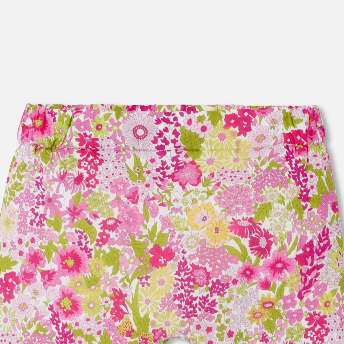 Pantalon, Bloomer Et Short-Jacadi Pantalon confort bébé fille en Tissu Liberty - lore ROSE/MULTICO