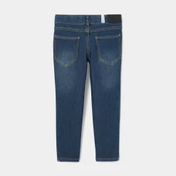 Pantalon Et Jogging-Jacadi Pantalon denim molleton enfant garçon - DENIM CLAIR