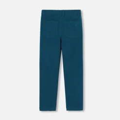 Pantalon Et Jogging-Jacadi Pantalon en twill enfant garçon - PETROLE