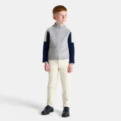 Pantalon Et Jogging-Jacadi Pantalon en velours doublé enfant garçon - BEIGE