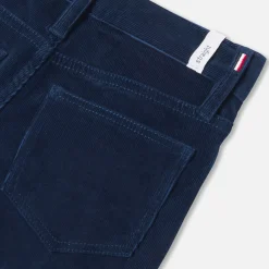 Pantalon Et Jogging-Jacadi Pantalon en velours enfant garçon - BLEU MARNE