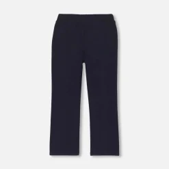 Pantalon Et Jogging-Jacadi Pantalon enfant fille en molleton - marine MARINE JACADI