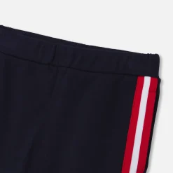 Pantalon Et Jogging-Jacadi Pantalon enfant fille en molleton - marine MARINE JACADI