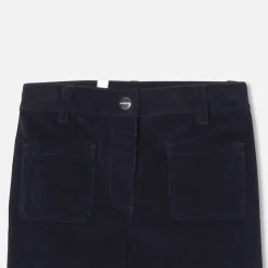 Pantalon Et Jogging-Jacadi Pantalon flare enfant fille - marine MARINE JACADI