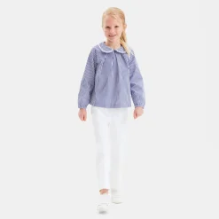 Pantalon Et Jogging-Jacadi Pantalon large enfant fille - blanc BLANC JACADI