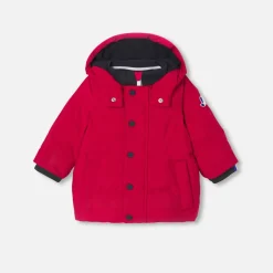 Manteaux, Vestes Et Combi Pilote-Jacadi Parka bébé garçon en nylon - ROUGE BRIQUE