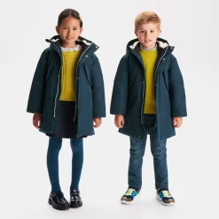 Manteau, Doudoune Et Veste|Manteau, Doudoune Et Veste-Jacadi Parka longue enfant - ENCRE