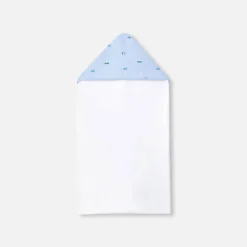 Sorties De Bain Et Peignoirs-Jacadi Parure de bain - BLANC/BLEU