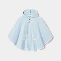 Sorties De Bain Et Peignoirs-Jacadi Peignoir de bain en éponge - lore BLANC/MULTICO