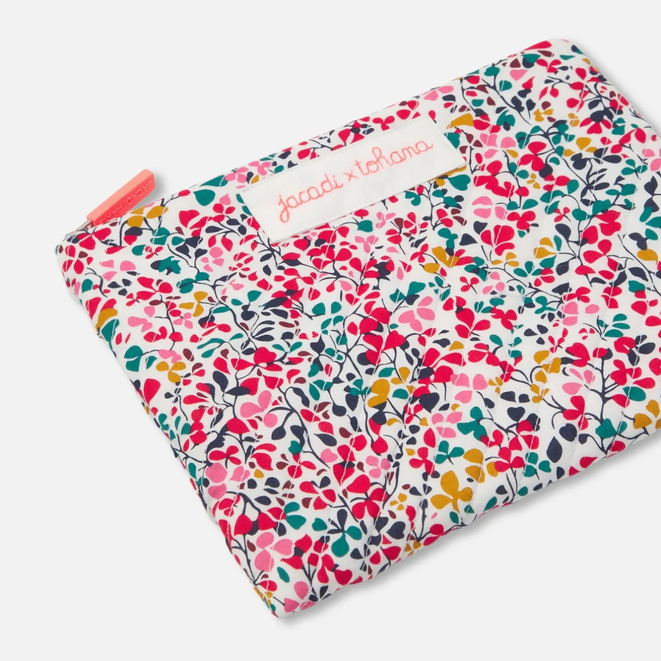 Accessoires-Jacadi Petite pochette en tissu Liberty - x Tohana - lore MULTICO