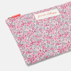 Accessoires-Jacadi Pochette en tissu Liberty - x Tohana - ROSE/GRIS