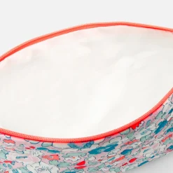 Accessoires-Jacadi Pochette tissu Liberty de Noël - lore MULTICO