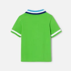 T-Shirt Et Polo-Jacadi Polo bébé garçon en piqué de coton - VERT TREFLE