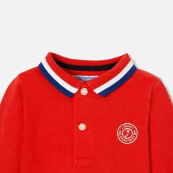 T-Shirt Et Polo-Jacadi Polo bébé garçon manches longues - ROUGE VIF