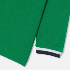 T-Shirt Et Polo-Jacadi Polo bébé garçon manches longues - VERT CRESSON