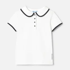 T-Shirt, Polo Et Sous-Pull-Jacadi Polo enfant fille - blanc BLANC JACADI