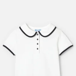 T-Shirt, Polo Et Sous-Pull-Jacadi Polo enfant fille - blanc BLANC JACADI
