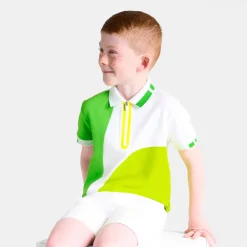 T-Shirt, Polo Et Sous-Pull-Jacadi Polo enfant garçon en piqué de coton - lore BLANC/MULTICO