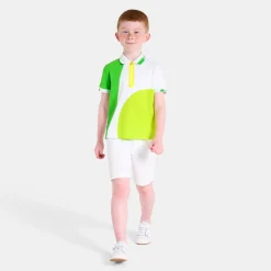 T-Shirt, Polo Et Sous-Pull-Jacadi Polo enfant garçon en piqué de coton - lore BLANC/MULTICO