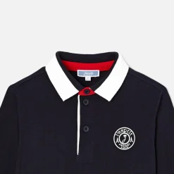 T-Shirt, Polo Et Sous-Pull-Jacadi Polo esprit rugby enfant garçon - marine MARINE JACADI