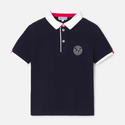 T-Shirt, Polo Et Sous-Pull-Jacadi Polo manches courtes enfant garçon - marine MARINE JACADI