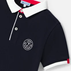 T-Shirt, Polo Et Sous-Pull-Jacadi Polo manches courtes enfant garçon - marine MARINE JACADI