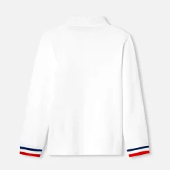 T-Shirt, Polo Et Sous-Pull-Jacadi Polo manches longues enfant garçon - blanc BLANC JACADI