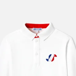 T-Shirt, Polo Et Sous-Pull-Jacadi Polo manches longues enfant garçon - blanc BLANC JACADI