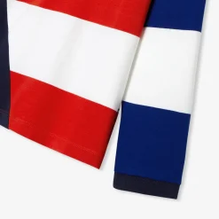 T-Shirt, Polo Et Sous-Pull-Jacadi Polo manches longues enfant garçon - lore BLANC/MULTICO