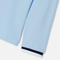 T-Shirt, Polo Et Sous-Pull-Jacadi Polo manches longues enfant garçon - bleu clair BLEU CLAIR JACADI