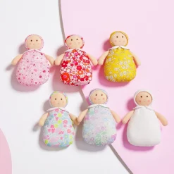 Doudou, Peluche|Eveil, Doudou Et Peluche-Jacadi Poupée hochet Joséphine - blanc BLANC JACADI