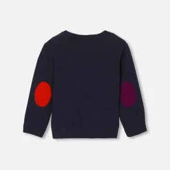 Pull, Sweat Et Cardigan-Jacadi Pull bébé garçon en tricot - marine MARINE JACADI