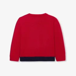 Pull, Sweat Et Cardigan-Jacadi Pull bébé garçon intarsia flocon - ROUGE BRIQUE